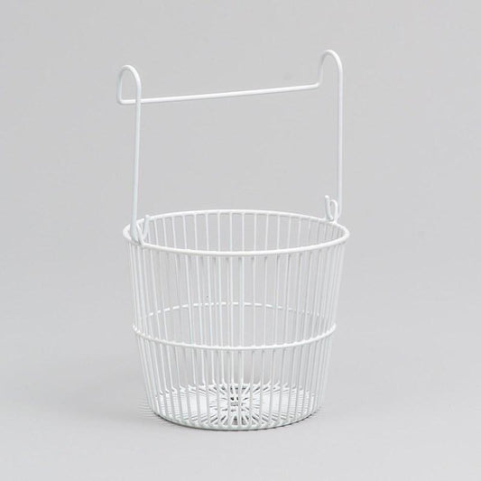 Laundry LTW Peg Basket Round White