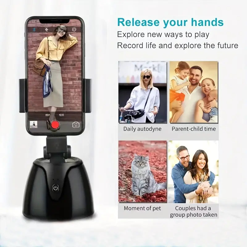 360°Intelligent Automatic Tracking Phone Holder