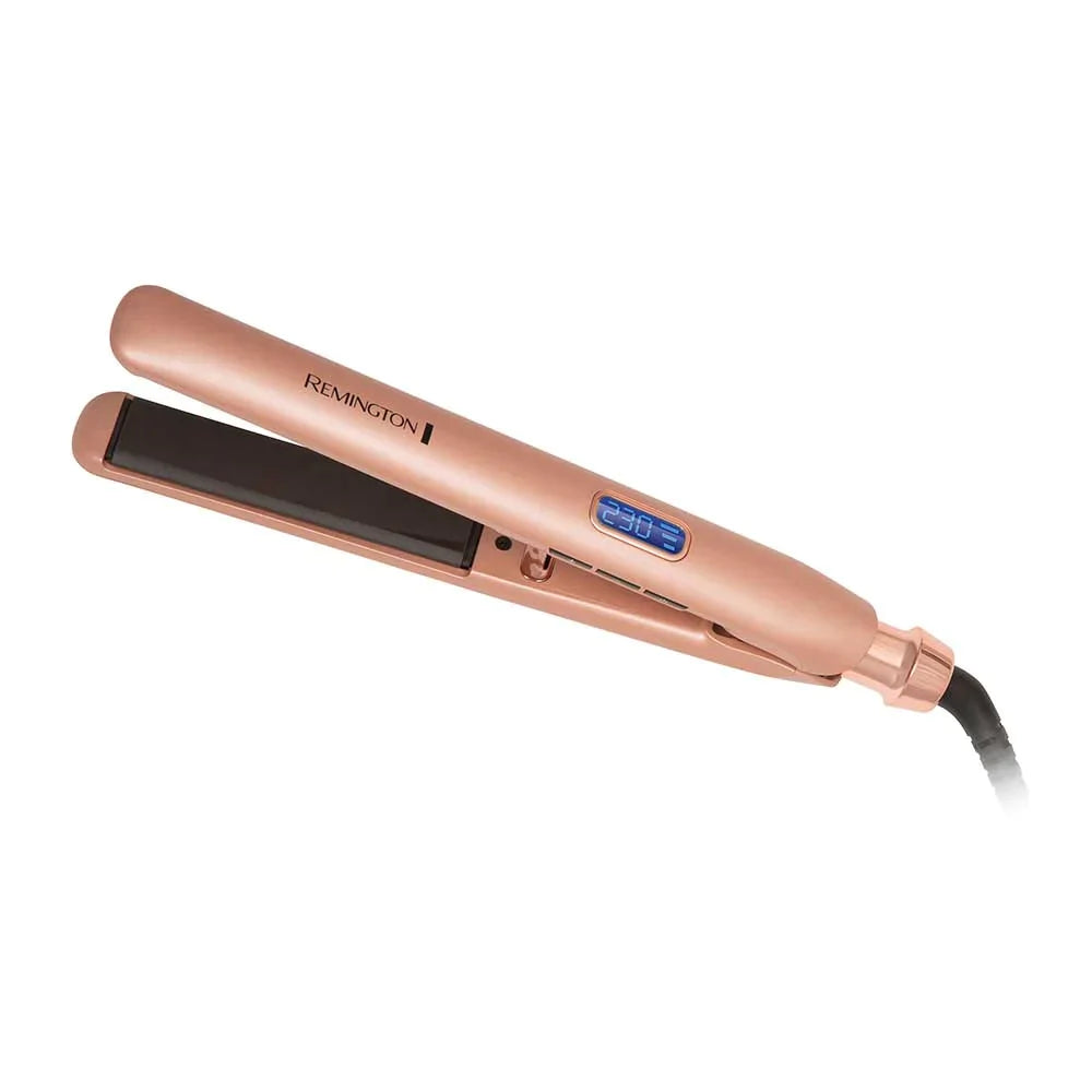 Ladies Remington Purelux 3D Straightener S9999AU Rose Gold