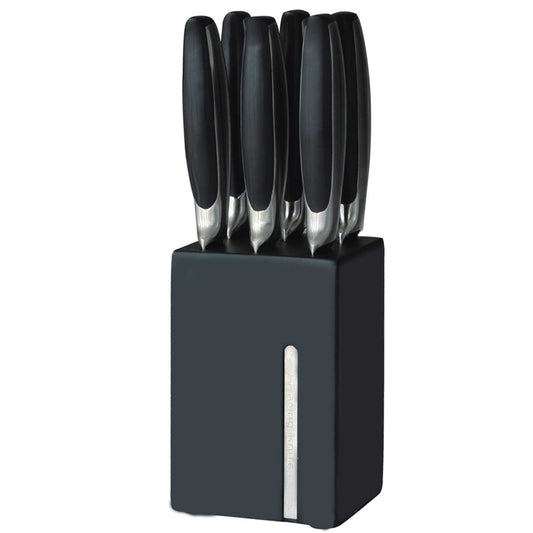 Kitchen Tablefair 6 Pce Set Of Steak Knives With Block
