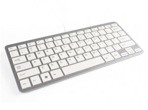 White Light Compact Slim Keyboard (6045186588824)